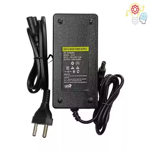 لوازم جانبی دوربین مداربسته ،منبع تغذیه 5a 12v،آداپتور لپ تاپ،adaptor 5a 12v