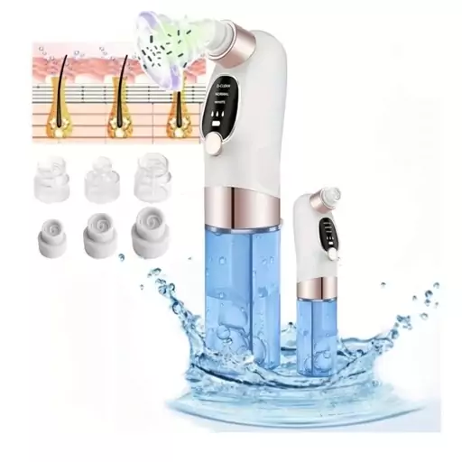 میکرودرم شارژی آبریژن حبابی Super micro bubble beauty instrument