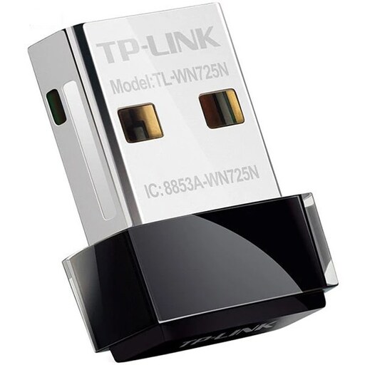 کارت شبکه usb بی سیم N 150 Nano برند TP-Link TL-WN725N