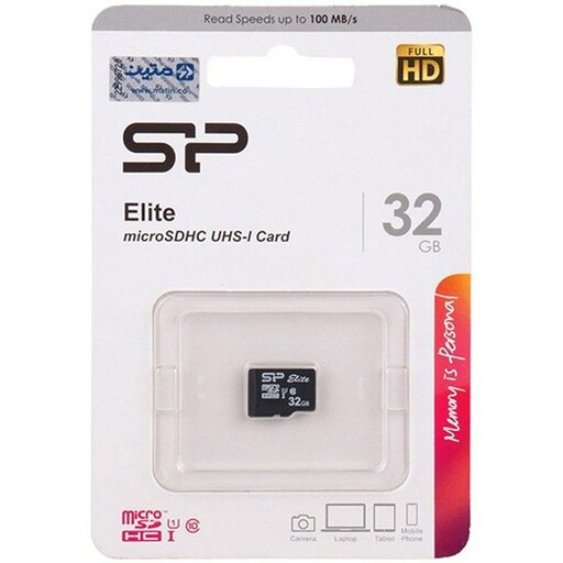 کارت حافظه سیلیکون پاور microSDHC Elite U1 ظرفیت 32 گیگابایت