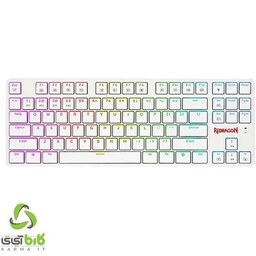 کیبورد مکانیکال گیمینگ ردراگون مدل K539 Anubis White ا Redragon K539 Anubis White RGB Gaming Keyboard