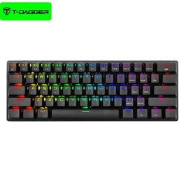 کیبورد مخصوص بازی تی-دگر مدل VERDE T-TGK317 ا T-DAGGER VERDE T-TGK317 Gaming Keyboard