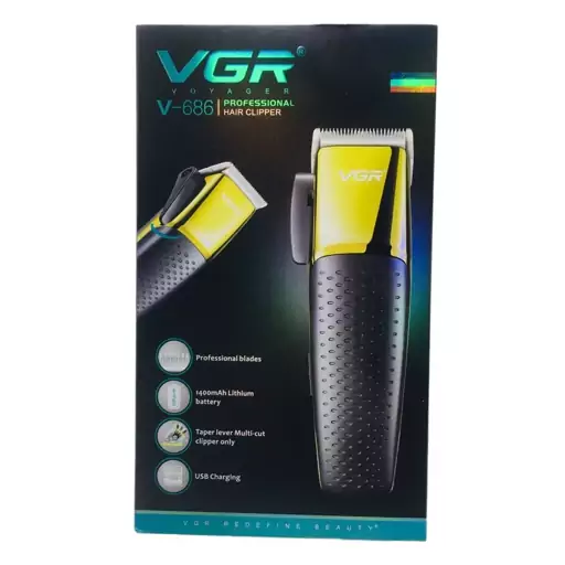 ریش تراش حجم زن شارژی VGR مدل V-686