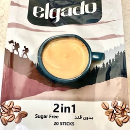 قهوه بدون قند و رژیمی الگادو 20 ساشه