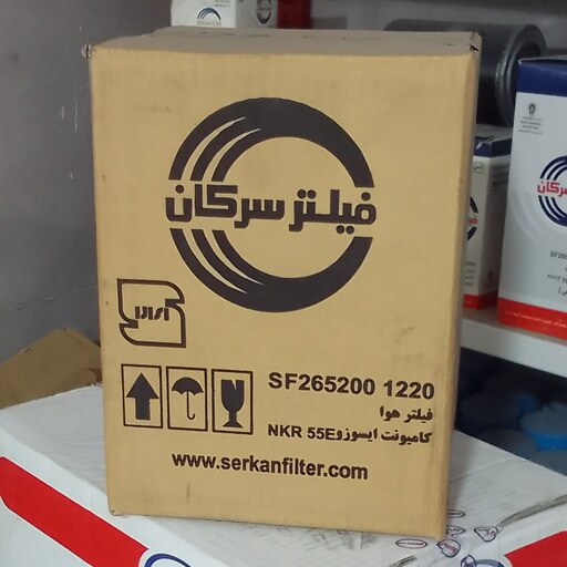 فیلتر هوای کامیونت ایسوزو 5.2 تن NKR 55E سرکان کد 1220 