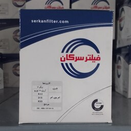 فیلتر روغن آریزو 5 توربو سرکان 7248 کد فنی 12010