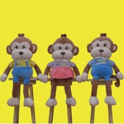 عروسک میمون دختر پسر 50سانت