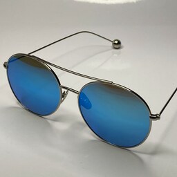 عینک آفتابی آبی مردانه و زنانه شیشه آبی
