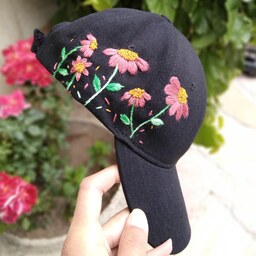 کلاه بیسبالی گلدوزی شده با دست 