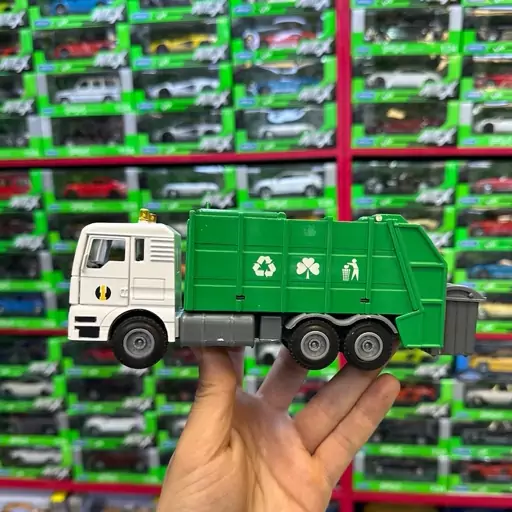 ماکت فلزی ماشین حمل زباله برند  HY-TRUCK