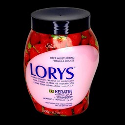 ماسک مو لوریس حاوی عصاره توت فرنگی Lorys Straweberry Hair Mask