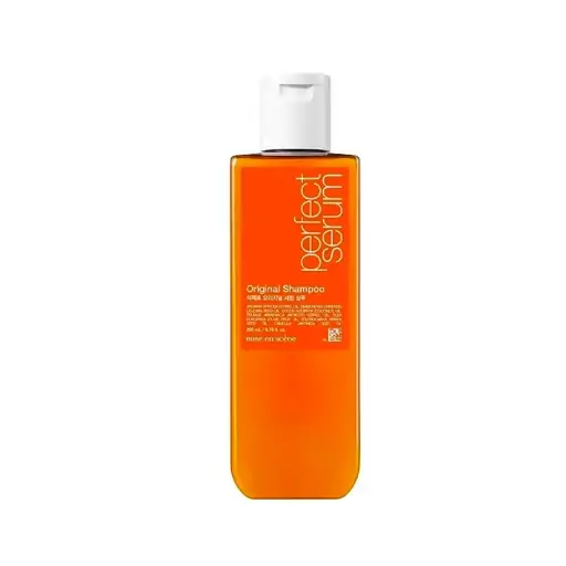 شامپو روغن آرگان میزانسن مخصوص موی آسیب دیده حجم 140 میل Mise En Scene Perfect Serum Original Shampoo