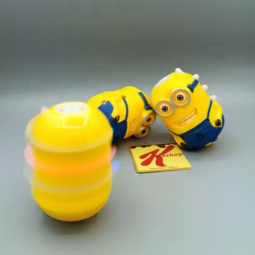 اسباب بازی چرخشی و اهنگ دار طرح مینیون minion

