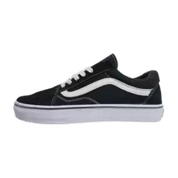 کتونی ساق کوتاه مشکی سفید ونس old skool vans