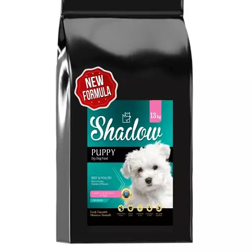 غذای خشک توله سگ شدو وزن 13 کیلوگرم مدل PUPPY New Formula 