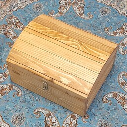 صندوق  جعبه جواهرات و کادویی چوبی سایز 25 و 30 سانت 