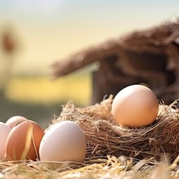 تخم مرغ محلی (ارگانیک)