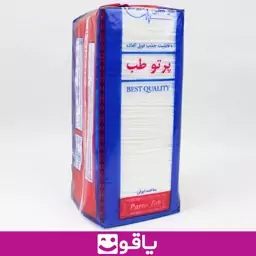 گاز طبی غیراستریل سایز 10x10 پرتو طب گاز 400 گرمی ساده 8 لایه یاقوت فروشگاه اینترنتی کالاپزشکی درمانی طبی بهداشتی 403037