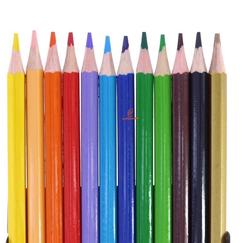 مداد رنگی 12 رنگ جعبه مقوایی سافت استدلر 