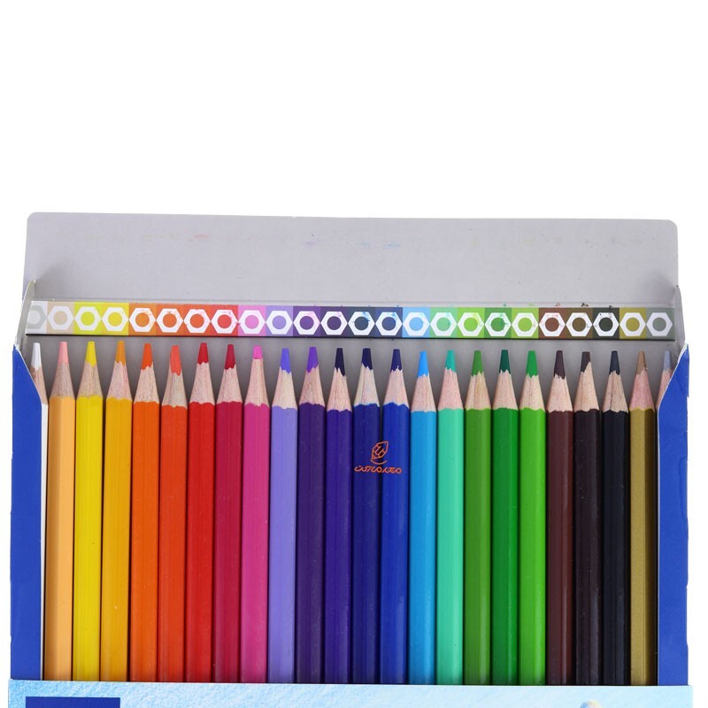 مداد رنگی 24 رنگ جعبه مقوایی سافت استدلر 