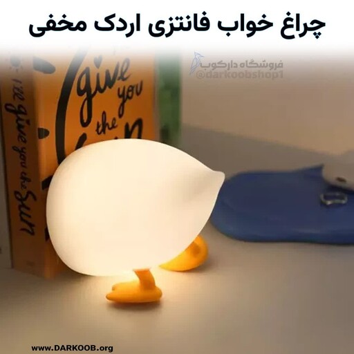 چراغ خواب فانتزی اتاق کودک اردک مخفی PP duck night lamp F-l-05