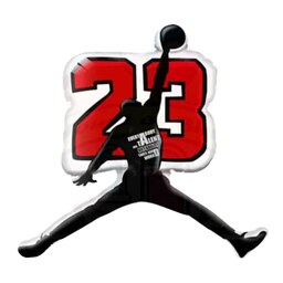 بادکنک فویلی طرح جردن بسکتبال شماره 23