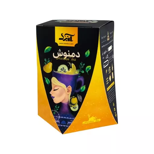 جان نوش چای کرک صادراتی آنید حجم 500 گرم