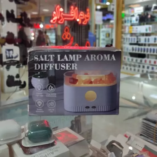 دستگاه بخور سرد مدل salt lamp aroma diffuser