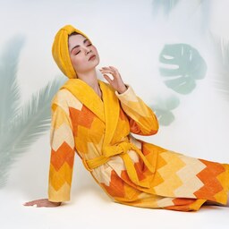 حوله ی تن پوش برند پود ایران طرح سورن زنانه سایز 115( مدیوم) با آبگیری عالی 