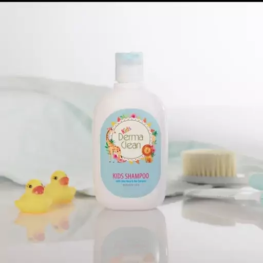 شامپو کودک درماکلین مدل دخترانه و پسرانه  250 میلی لیتر Derma Clean Kids Shampoo 