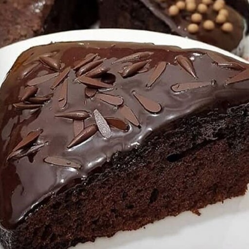 پودر کیک خانگی شکلاتی