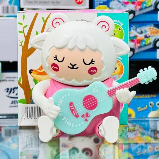 عروسک گیتار زن موزیکال