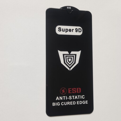 گلس تمام صفحه Anti static super 9D مناسب گوشی شیائومی A3 یا Mi A3