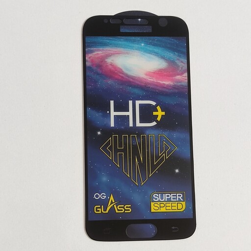 گلس تمام صفحه ضد ضربه درجه یک HD plus گوشی سامسونگ S6 flat