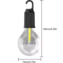 چراغ شارژی  آویز اضطراری کمپی چادری فلامنتی