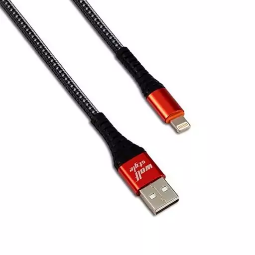  کابل تبدیل USB-A به لایتنینگ فوموتک مدل WS-123I 