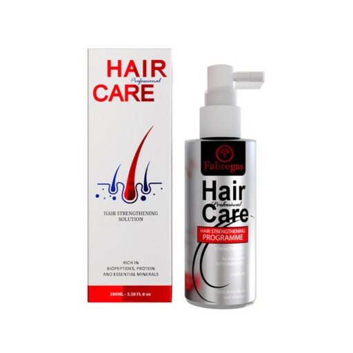 تونیک ضد ریزش و تقویت کننده مو فابریگاس مدل HAIR CARE حجم 100 میلی لیتر