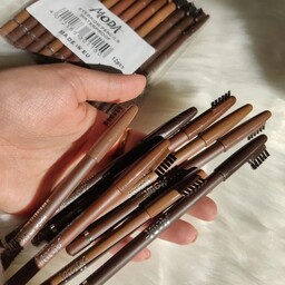 مداد ابرو مودا ( بسته 12 تایی رنگبندی کامل )برس دار و باکیفیت راشل گالری