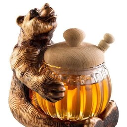 ظرف عسل خرس استند دار بسیار باکیفیت و شیک