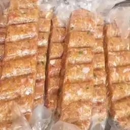 کباب لقمه مرغ  زعفرانی خانگی(70 گرمی)