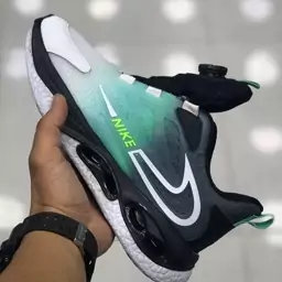 کتونی نایک دیسکی مردانه طوسی آبی NIKE جدید 