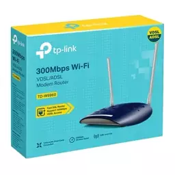 مودم روتر TP-LINK TDW9960 ADSL VDSL 300Mbps گارانتی 3 ساله