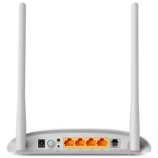 مودم روتر 2 آنتن TP-Link W8961N    ADSL 300Mbps گارانتی 3 ساله