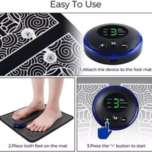 5 عدد ماساژور پا هوشمند EMS ا فروش عمده  EMS Foot Massager ارسال رایگان