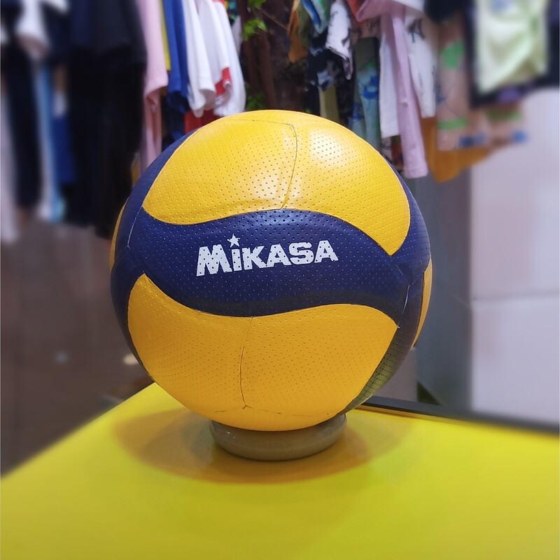 توپ والیبال میکسا رنگ زرد و آبی 