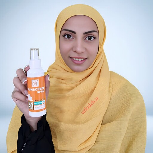 اسپری ضد افتاب spf 50 مای ، اسپری ضد آفتاب مای spf 50 مدل Smart Defence حجم 100 میل