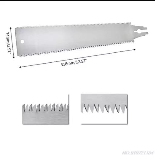 تیغه دو لیه منعطف ظریف بری مدل اره ژاپنی بدون دسته ابزارجوانمردی 