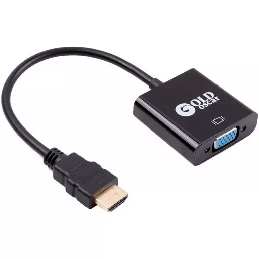 تبدیل HDMI به VGA با خروجی صدای AUX