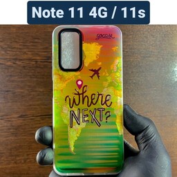 کاور موبایل شیائومی Note 11S و Note 11 4G بک کاور  Note 11s و Note 11 4g گارد note 11s قاب گوشی نوت 11 اس نوت 11 فورجی