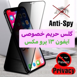 گلس پرایوسی گلس حریم خصوصی آیفون 13 پرو مکس 13pro max 